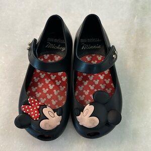 Mini Melissa Mickey and Minnie shoes
